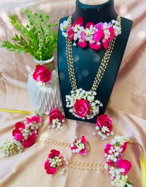 Artificial Flower Jewelry Set